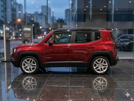 JEEP RENEGADE 1.8 16V FLEX LIMITED 4P AUTOMÁTICO JEEP RENEGADE 1.8 16V FLEX LIMITED 4P AUTOMÁTICO